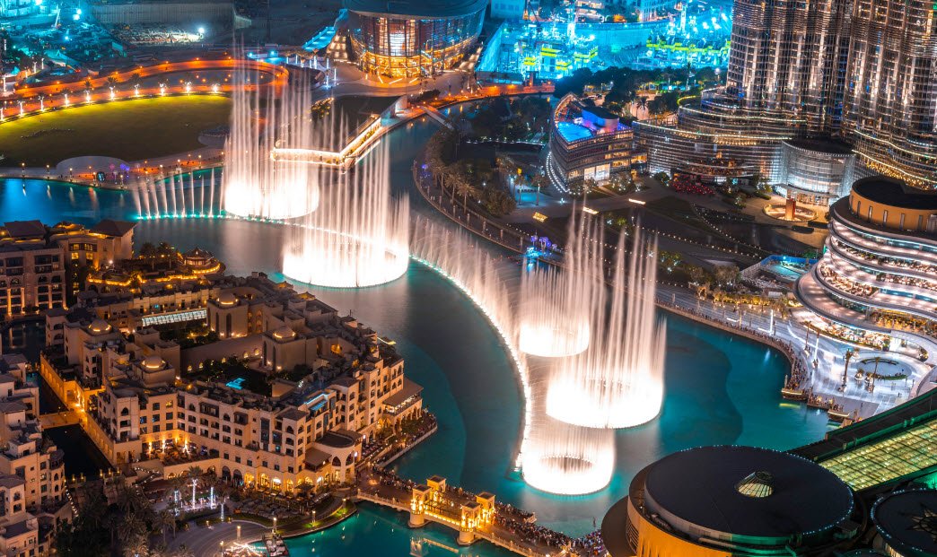 The Dubai Fountain, Dubai, United Arab Emirates